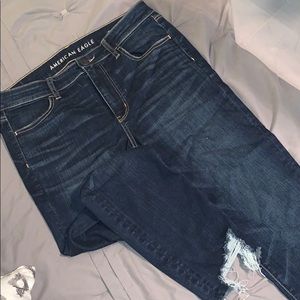 High Waisted Ankle Stretch Jeggings